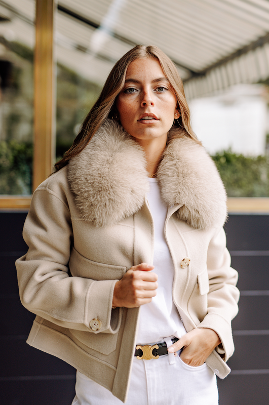 Constance The Label | fox-fur, cashmere coats, cashmere sweaters