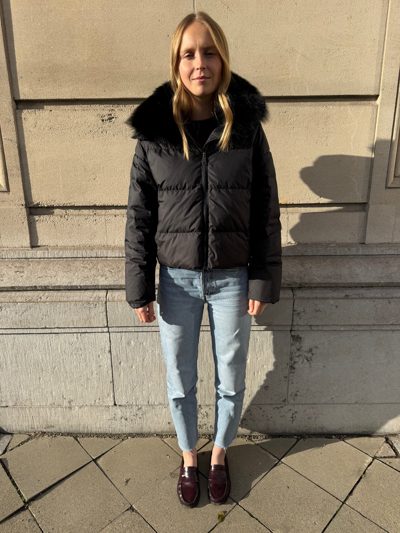 St Anton Puffer Jacket - Black