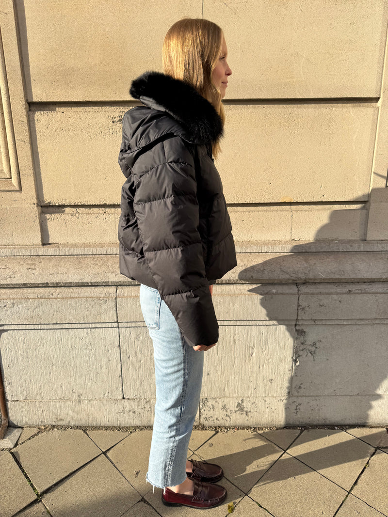 St Anton Puffer Jacket - Black