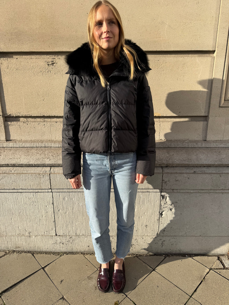 St Anton Puffer Jacket - Black