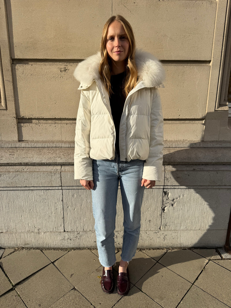 St Anton Puffer Jacket - Ivory
