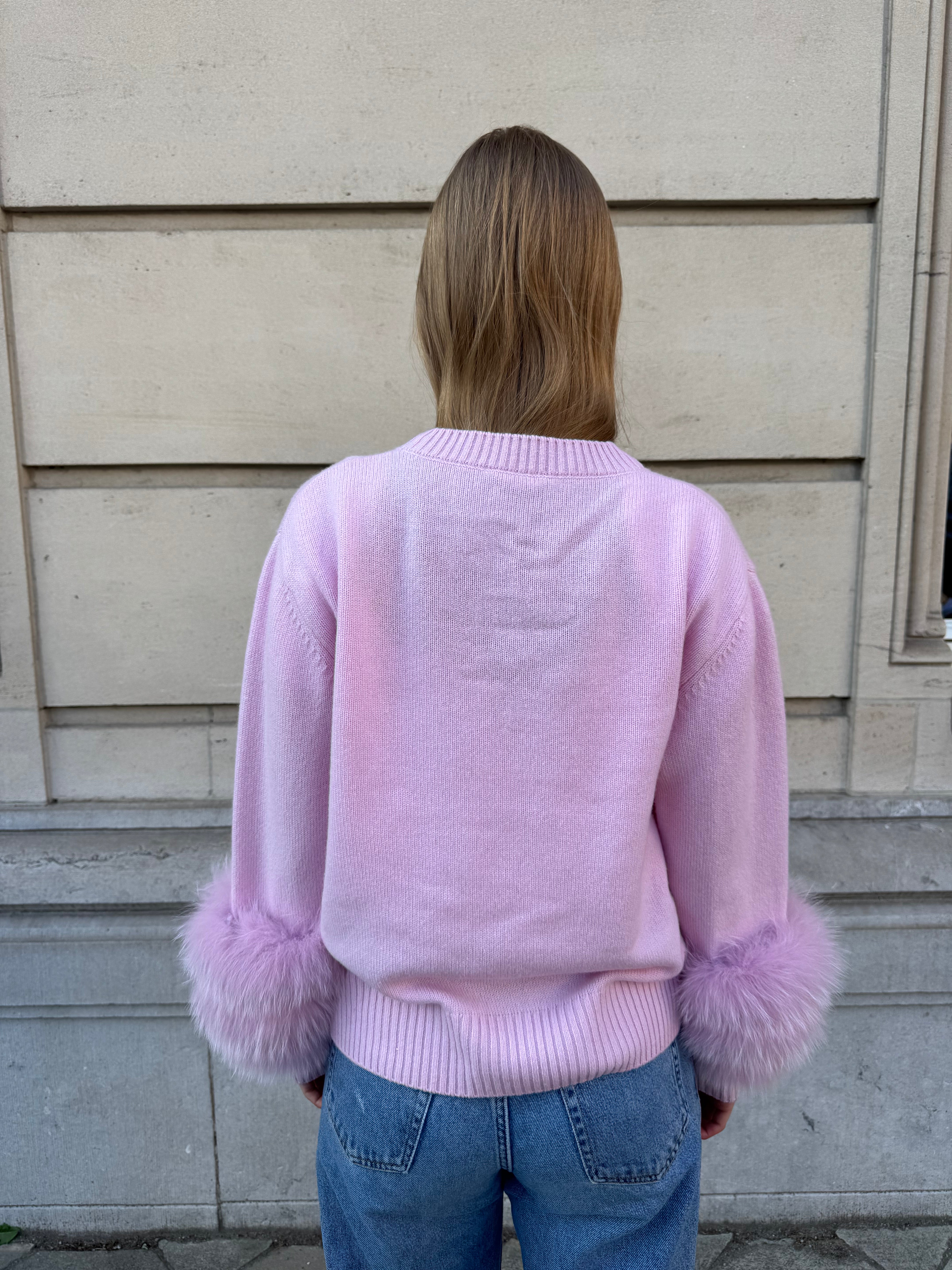 The Montaigne Sweater - Pink