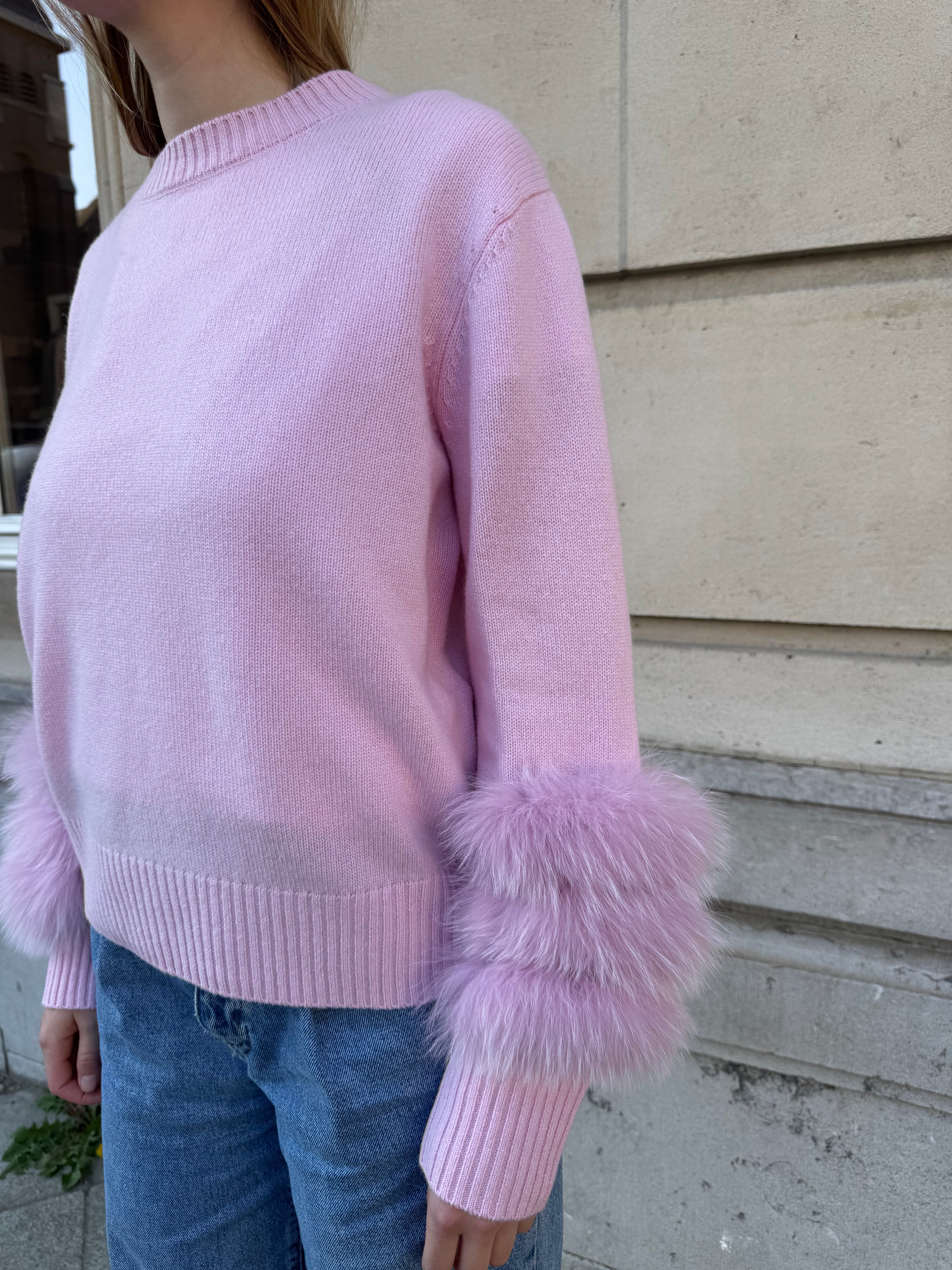The Montaigne Sweater - Pink