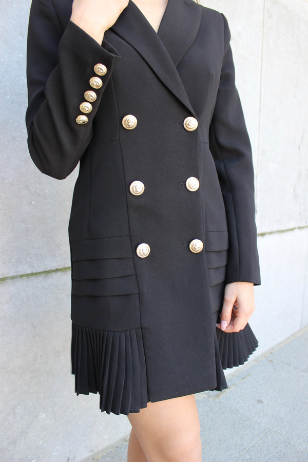 Mayfair blazer dress - black